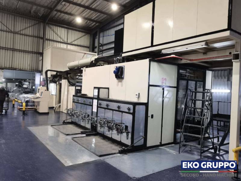8C Carint Cyberflex 1708 mod 120 Flexo Printing Line - Used Machinery Eko Gruppo