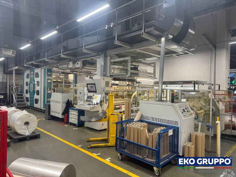2009 Uteco GL810 1400 Flexo Printing Line - Second Hand Machine Eko Gruppo