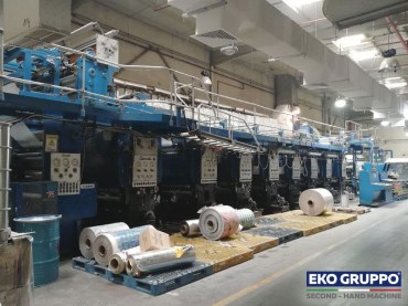28R Cerruti 950 Rotogravure machine - Eko Gruppo second-hand machine