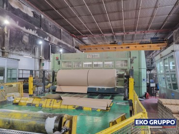 Double Wire Paper Machine brown paper for containerboard - Eko Gruppo second-hand machine