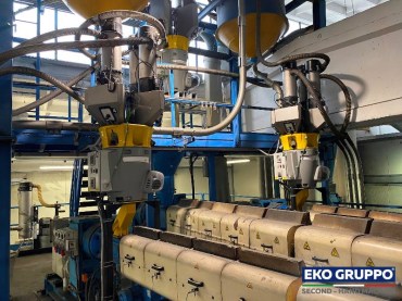 3 Layers Tecnocoating Stretch Film Machine - Used machine Eko Gruppo
