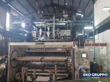 5 Layers Black Clawson Cast Stretch Film Line - Used Machine Eko Gruppo