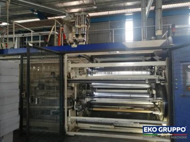 1500 Colines 3 Layers Cast Stretch Film Line - Second Hand Machinery Eko Gruppo