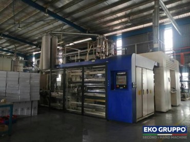 3 Layers 1500 Colines Cast Stretch Film Line - Second Hand Machinery Eko Gruppo
