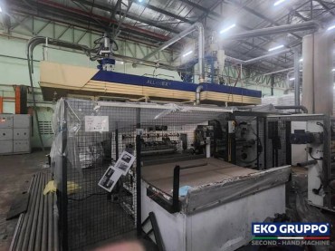 5 Layers Allrollex 1500 Colines Cast Stretch Film Line - Used Eko Gruppo Lines