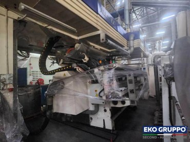 5 Layers Colines 1500 Allrollex Cast Stretch Film Machine - Used Eko Gruppo Lines