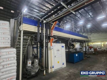 5 Layers Allrollex 1500 Colines Cast Stretch Film Machine - Used Eko Gruppo Lines