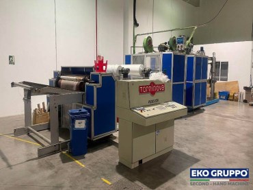 Air Basic Torninova 1250 Bubble Film Extrusion Line - Used Eko Gruppo Machinery