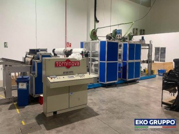 1250 Torninova Air Basic Bubble Film Extrusion Line - Used Eko Gruppo Machinery