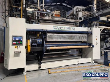 2500 Battenfeld Gloucester 5 Layers Stretch Film Line - Used Machinery Eko Gruppo