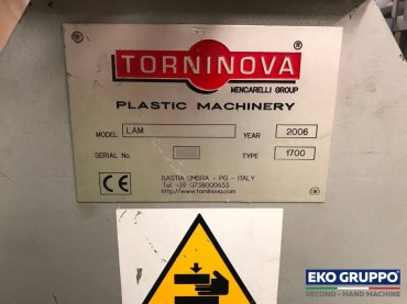 Torninova Lam 1700 Bubble Film Line - Used Machines Eko Gruppo