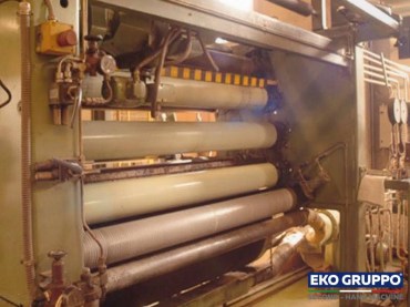 Bruckner 1600 Offline Bubble Wrap Film Machine - Used Machinery Eko Gruppo