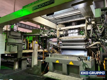 Bopp 8300 Bruckner Film Extrusion Line - Second Hand Eko Gruppo Machinery