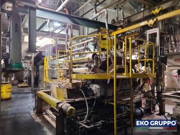3 Layers 6000 Bruckner Bopp Film Extrusion Line - Used Machinery Eko Gruppo