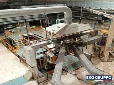 3 Layers 6700 Mitsubishi Bopp Film Extrusion Line - Second hand Eko Gruppo Machinery