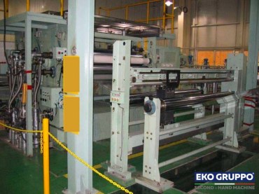 4200 Mitsubishi Monolayer Bopa Film Extrusion Line - Second Hand machines Eko Gruppo