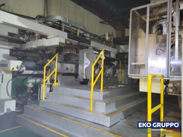 4200 Bopp Bruckner 3 Layers Film Extrusion Line - Used Eko Gruppo Machines