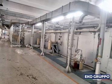 Mitsubishi PP Bi Oriented 4200 Film Extrusion Machine - Second Hand Machines Eko Gruppo