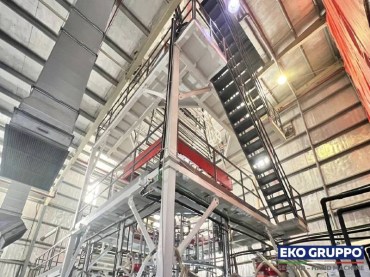 5 Layers Rajoo 2850 Blown Film Extrusion Line - Used machines Eko Gruppo