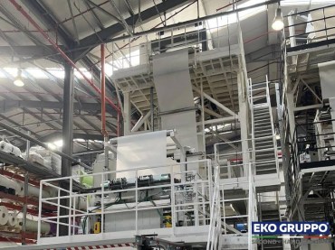 5 Layers Macchi 1500 mm Blown Film Machine - Used Machines Eko Gruppo
