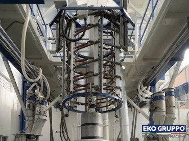 1400 mm 5 Layers Alpine Blown Film Extrusion Line - Used Machines Eko Gruppo