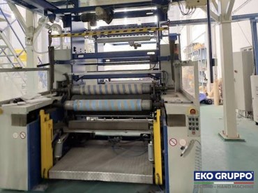 5 Layers 1400 Alpine Blown Film Extrusion Line - Used Machines Eko Gruppo
