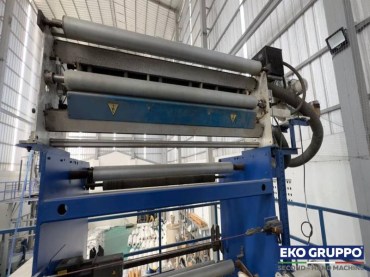 5 Layers Alpine 1400 mm Blown Film Extrusion Machine - Used Machines Eko Gruppo