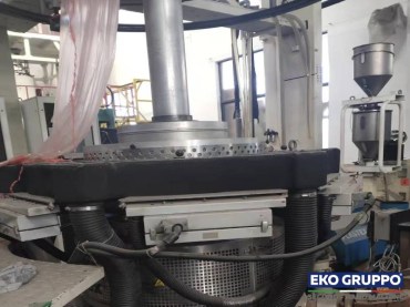 Coex Flex 5 Layers Macchi 2400 mm Blown Film Machine - Used Eko Gruppo Machines