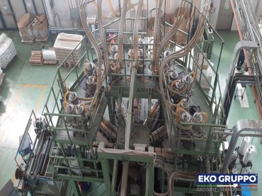 7 Layers Double Bubble 1400 mm Blown Film Machine - Used Machinery Eko Gruppo