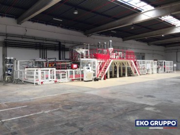 2500 CCM Coex Air Bubble Wrap Film Line - Second Hand Machines Eko Gruppo