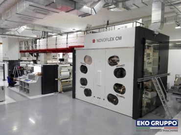 2018 WH model Novoflex CM8 1650 mm CI Flexo Press - Used Machines Eko Gruppo
