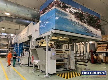 CI Uteco Diamond HP 108 mod 150 Flexo Printing Line - Second Hand Eko Gruppo Machines