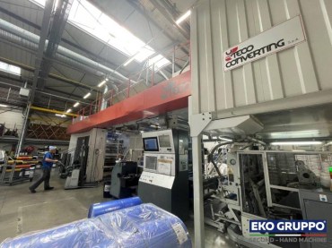 Uteco Onyx 808GL 1300 Flexo Printing Line - Used Machinery Eko Gruppo