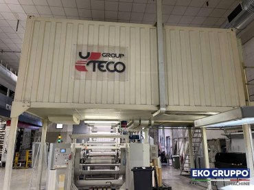 CI Gearless 10C Uteco Crystal 108GL Flexo Printing Line - Second Hand Machinery Eko Gruppo