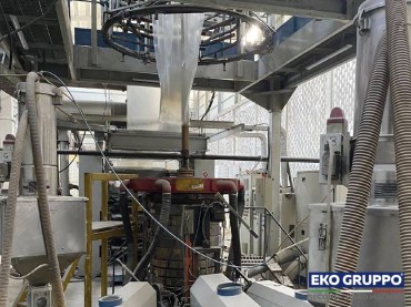 1800 mm Dolci 3 Layers Blown Film Extrusion Machine - Used Machines Eko Gruppo