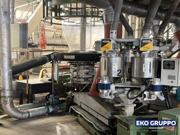 3 Layers Reifenhauser 1800 Blown Film Machine - Used Machinery Eko Gruppo