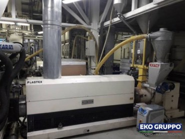 2400 mm Macchi BOPLUS 100 Monolayer Blown Film Extrusion Machine - Second Hand Eko Gruppo Machine