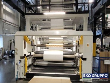 1800 mm COEX Bandera 7 Layers Blown Film Extrusion Line - Second Hand Eko Gruppo Machinery