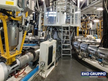 7 Layers Bandera 1800 mm Blown Film Line - Second Hand Eko Gruppo Machinery