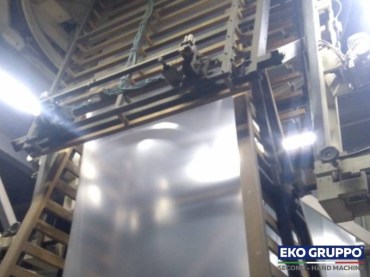 COEX3 1600 mm Bandera 3 Layers Blown Film Extrusion Line - Used Eko Gruppo Machinery