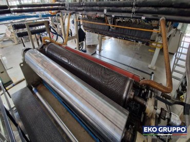 2500 mm Coex Air Bubble Wrap Film Production Line Dipiemme - Used Machine Eko Gruppo