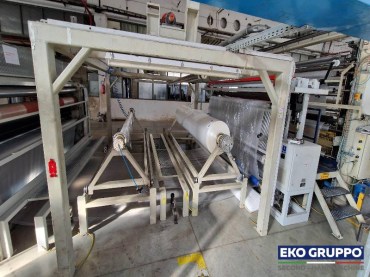 Coex Dipiemme 2500 mm Air Bubble Wrap Film Production Machine - Used Machine Eko Gruppo
