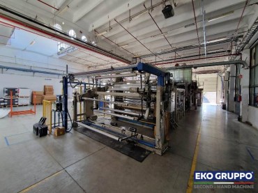Dipiemme 2500 mm Coex Air Bubble Wrap Film Machine - Used Machine Eko Gruppo