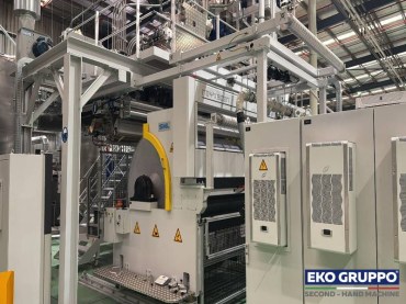 5 Layers Minicast SML 1500 Cast Stretch Film Line - Used Machinery Eko Gruppo