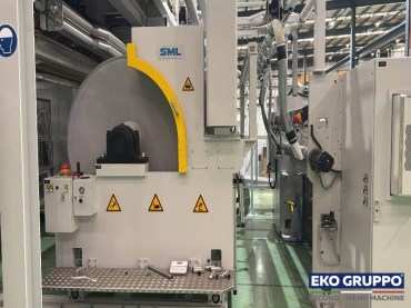 5 Layers 1500 mm Minicast SML Cast Stretch Film Machine - Used Machinery Eko Gruppo
