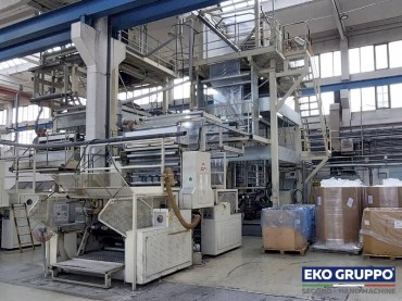 Monolayer 1350 mm MAM Blown Film Line - Used Machinery Eko Gruppo