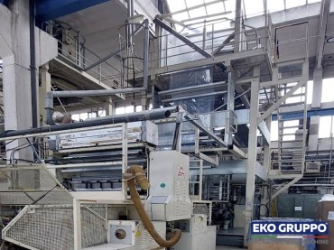 Monolayer 1350 mm MAM Blown Film Machine - Used Machinery Eko Gruppo