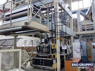 1650 mm MAM Coex 3 Layers Blown Film Machine - Used Machines Eko Gruppo
