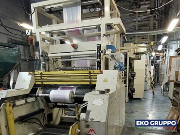 3 Layers 600 mm MAM Blown Film Line - Used Eko Gruppo Machinery