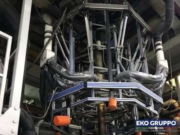 2100 mm Windmoeller Holscher Mono Blown Film Extrusion Line - Second Hand Machinery Eko Gruppo